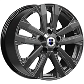 Диски K&K Мичиган 8x18 5*130 ET43 DIA84.1 Алмаз черный Литой купить с бесплатной доставкой в пункты выдачи в Петербурге